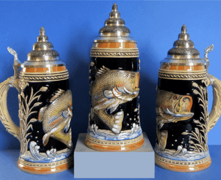 Fish Beer Stein
