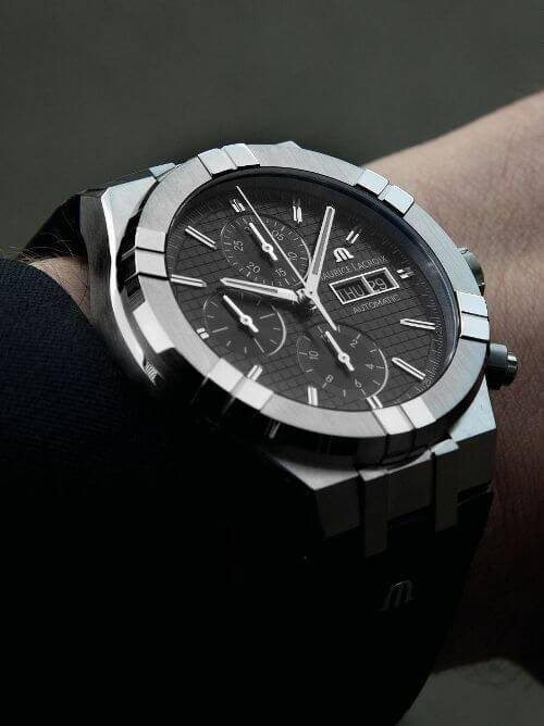 Maurice Lacroix AIKON Automatic Chronograph 44mm - AI6038-SS001-330-1 - Image 2
