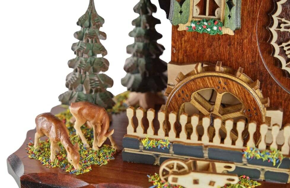 Trenkle Woodchopper Musical clock - 4288QMT - Image 2