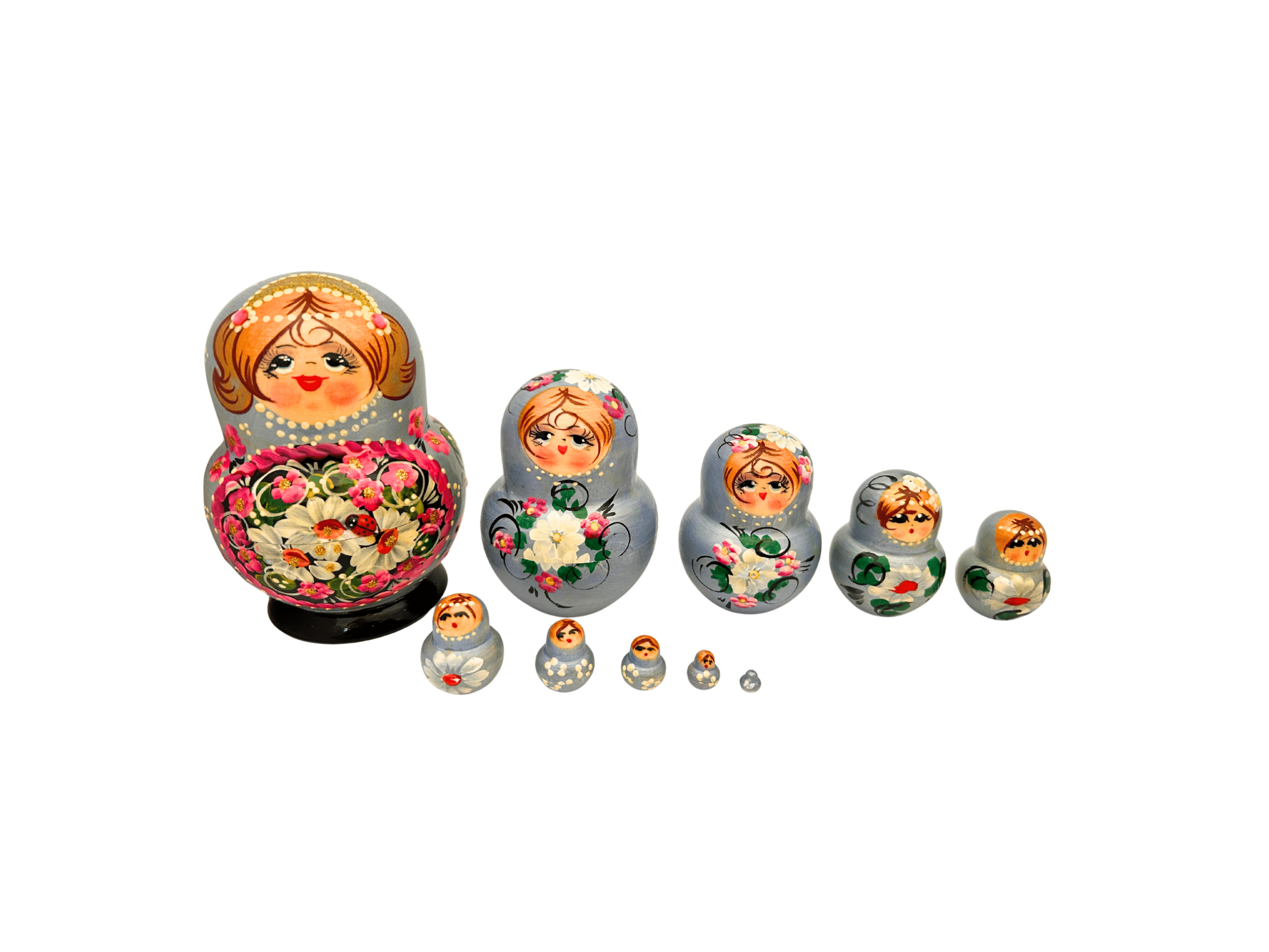 Artistic floral round (10 set large 13cm)