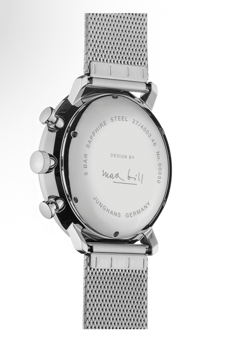 Max Bill Chronoscope Watch 27400346 - Image 3