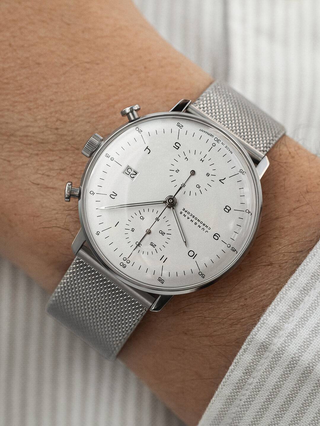 Max Bill Chronoscope Watch 27400346 - Image 4