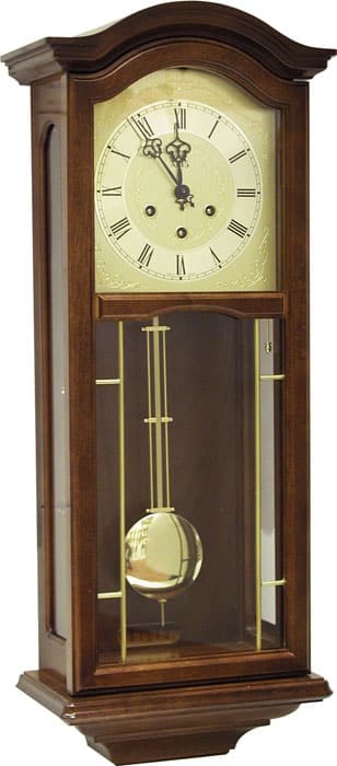 Westminster Chiming Wall Clock - Cherry or Walnut - 2651 - Image 2