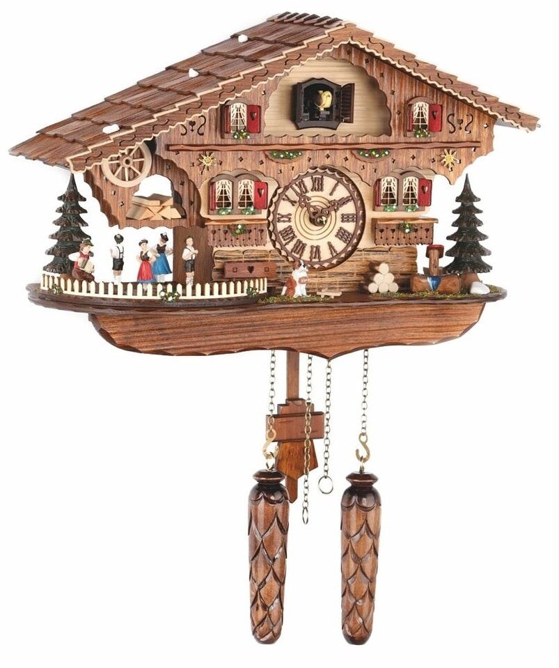 Quartz Musical Cuckoo Clock With Dancers 476QMT