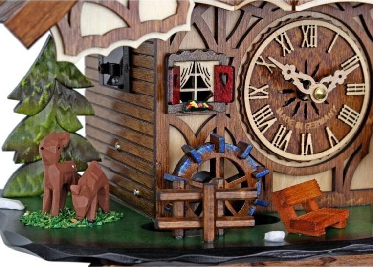 Quartz Musical See-Saw Cuckoo Clock 4916QMT - Image 2
