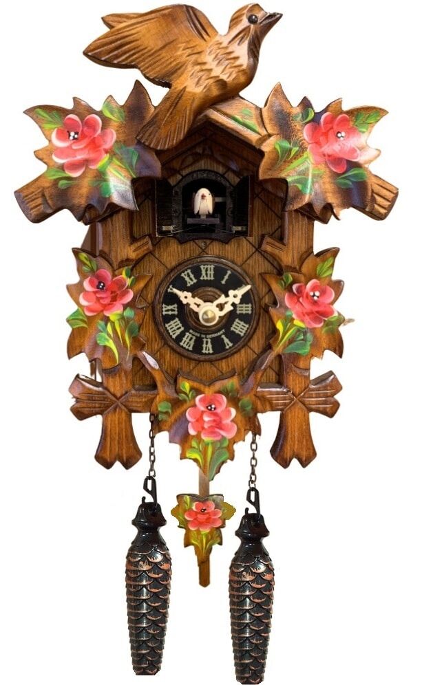 522-9QM Quartz Cuckoo Clock With Music
