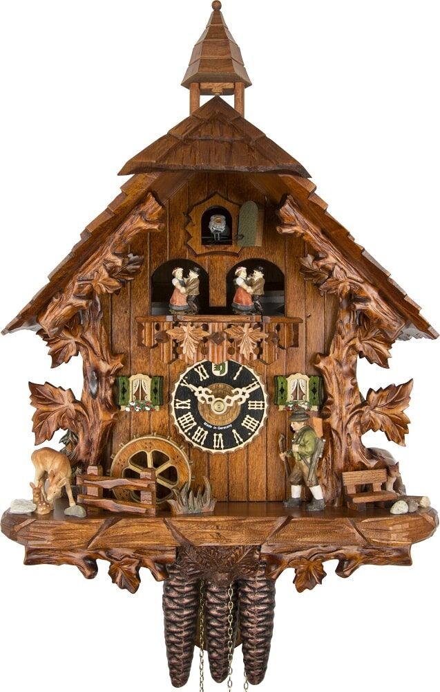 Hunter And Deer Cuckoo Clock 6740T