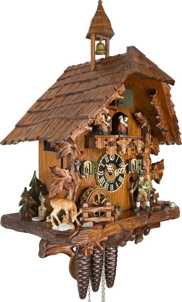 Hunter And Deer Cuckoo Clock 6740T - Image 2