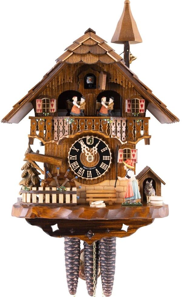 6777T Bell Tower Musical Cuckoo Clock