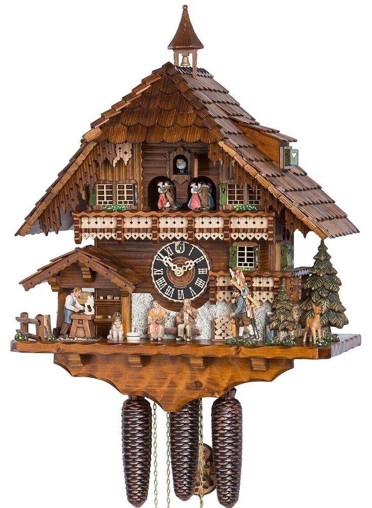 Toy Pedlar Musical Cuckoo Clock 86732T