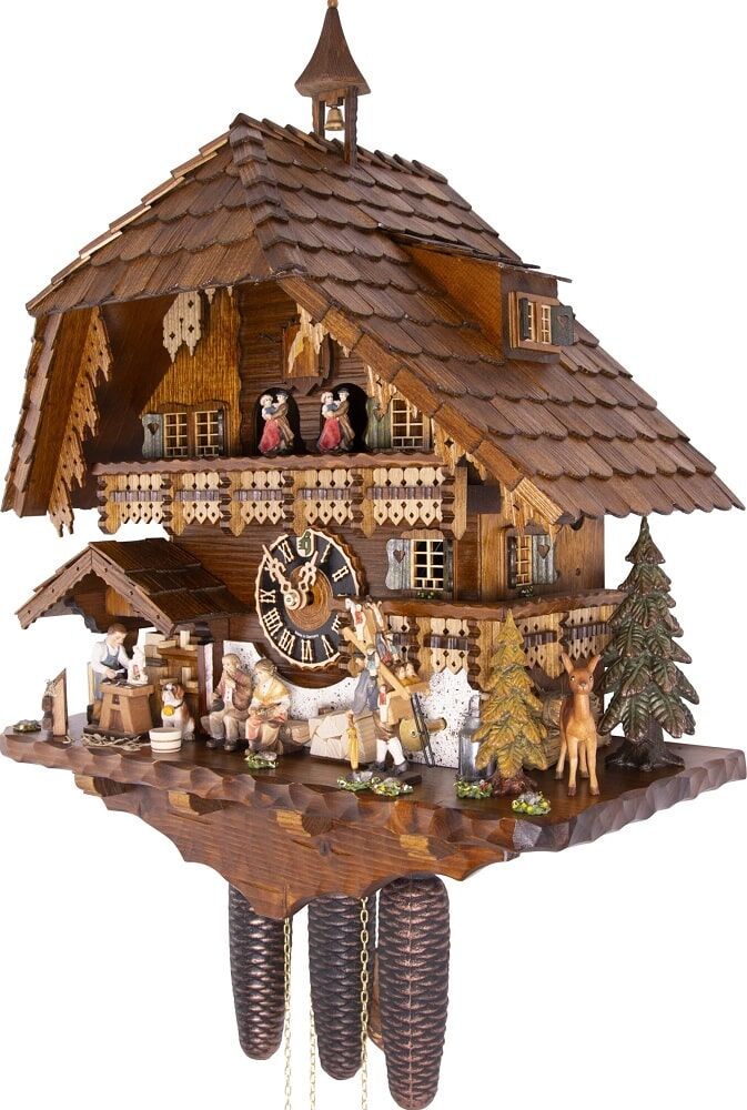 Toy Pedlar Musical Cuckoo Clock 86732T - Image 2