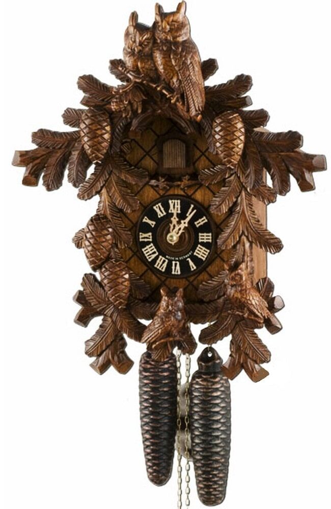 Owl 8 Day Cuckoo Clock 8710/4