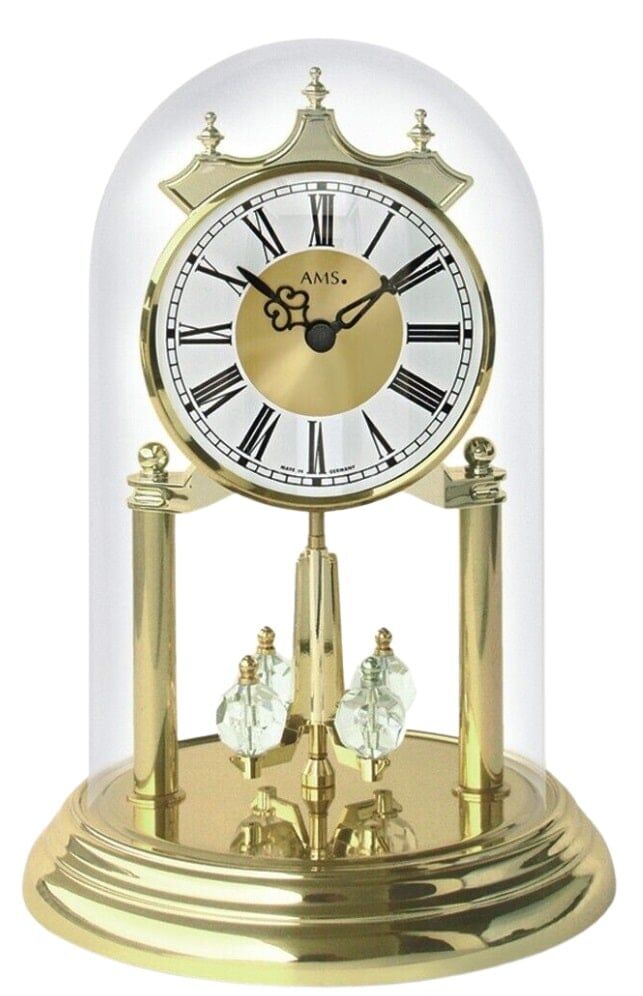 J1202 Glass Dome Quartz Mantel clock