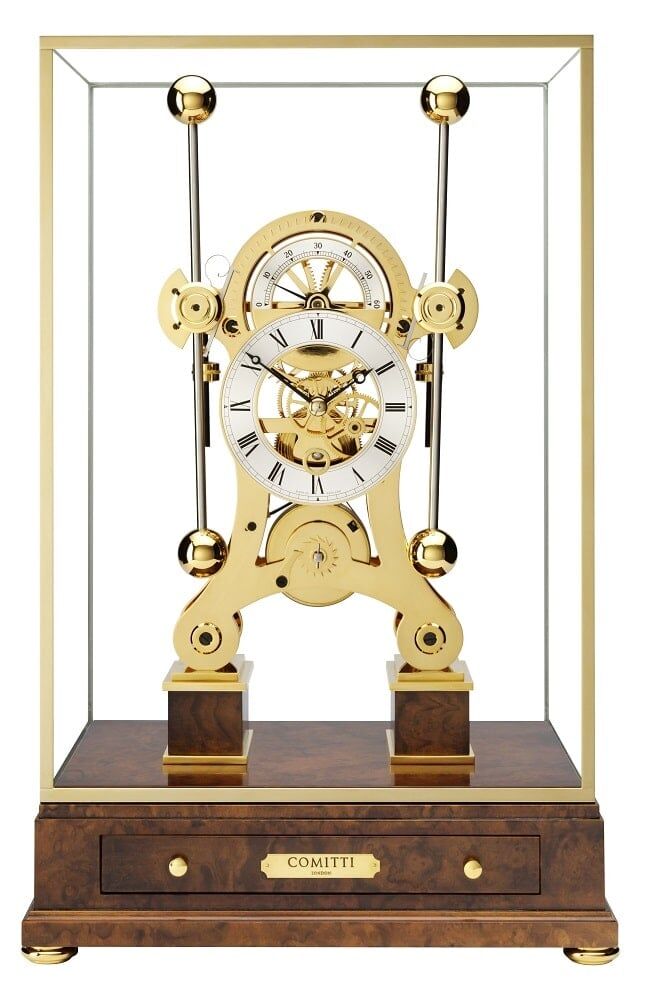 THE NAVIGATOR GOLD PLATED WITH WALNUT BASE