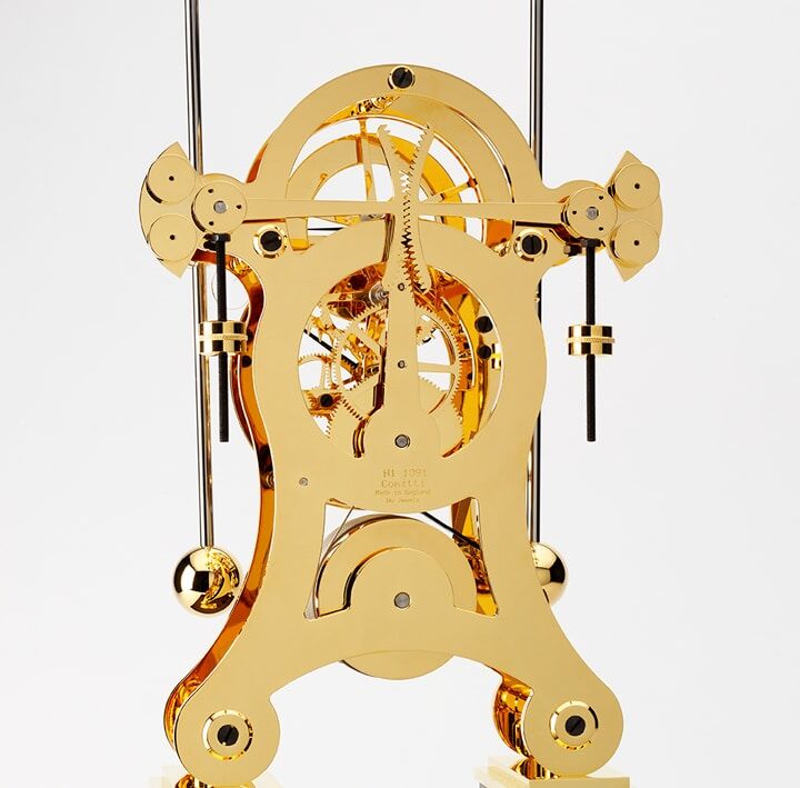 THE NAVIGATOR GOLD PLATED WITH WALNUT BASE - Image 6