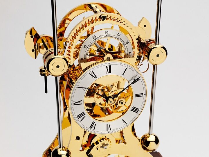 THE NAVIGATOR GOLD PLATED WITH WALNUT BASE - Image 3