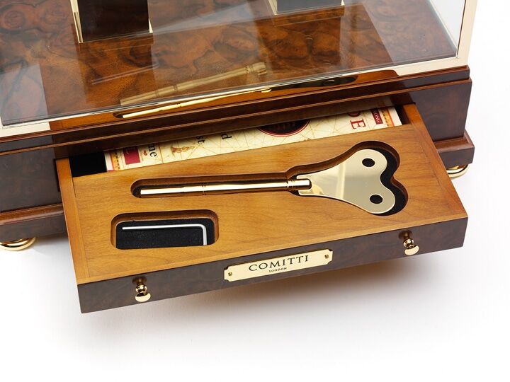 THE NAVIGATOR GOLD PLATED WITH WALNUT BASE - Image 4