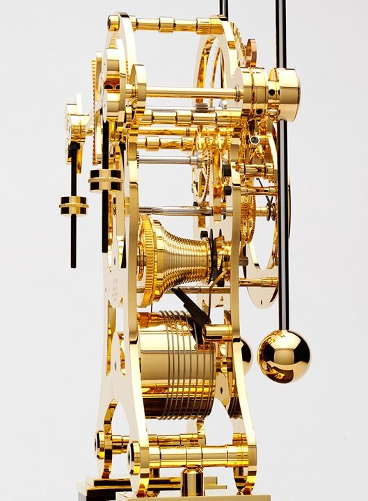 THE NAVIGATOR GOLD PLATED WITH WALNUT BASE - Image 5