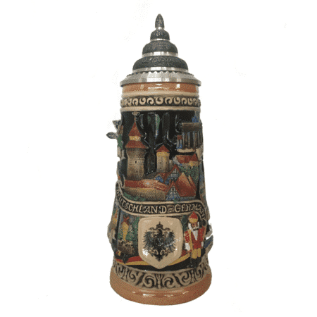 German City Panorama Rustic Stein - Image 2