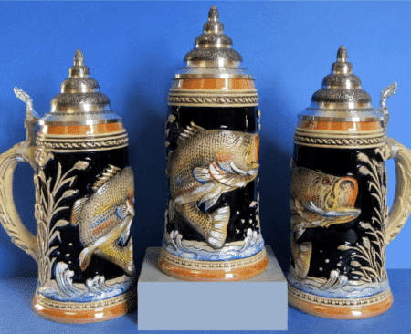 Fish Beer Stein