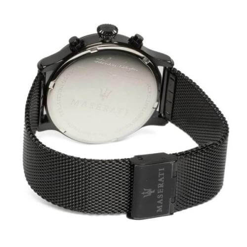 EPOCA 42mm Black Steel Mesh Watch - R8873618006 - Image 3