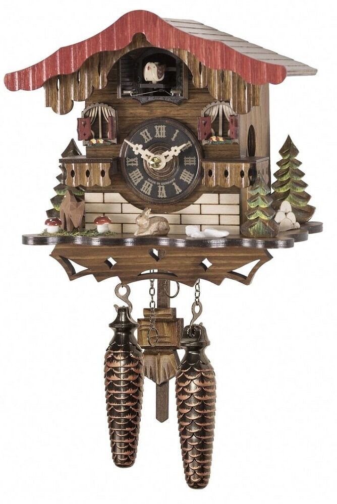 Quartz Musical Chalet Cuckoo Clock - 454QM