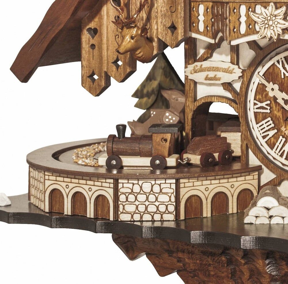 Quartz Musical Train Cuckoo Clock - 48710QMT - Image 2