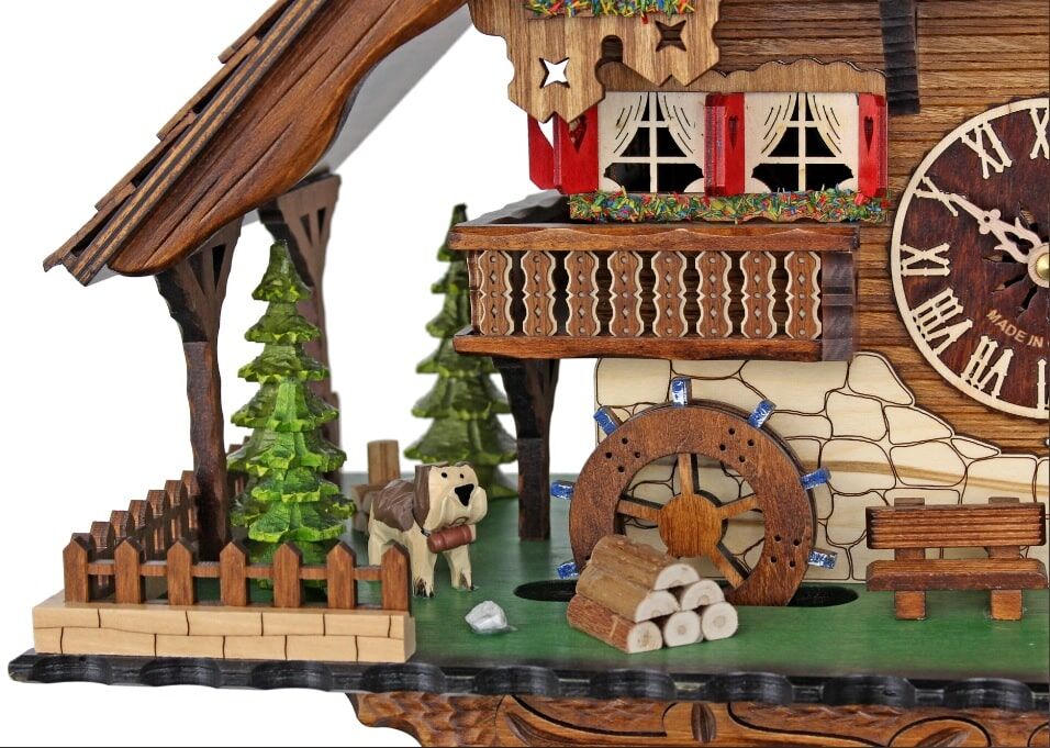 Quartz Musical Rocking Horse Cuckoo Clock - 4896QMT - Image 2
