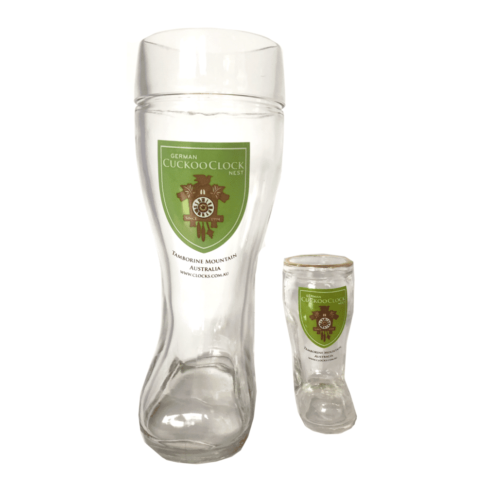Glass GCCN Boot Beer Stein and Shot Glass - 60407