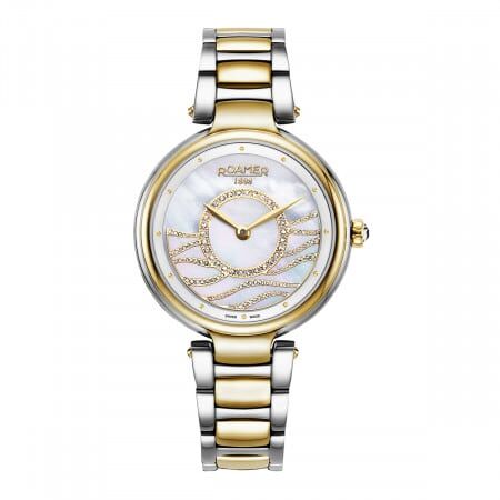 Roamer Lady Mermaid (Silver & Gold Tone) - 600857-47-15-50