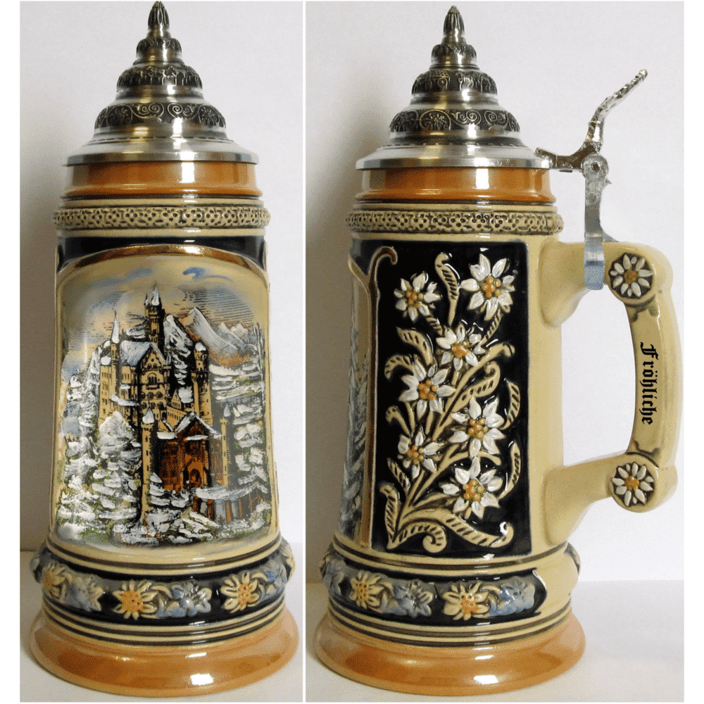 Neuschwanstein Christmas Stein - 713NSS