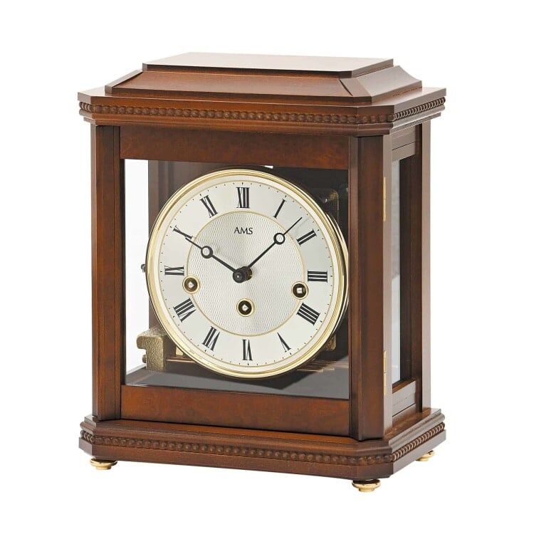 2196-1 AMS walnut Mantle clock