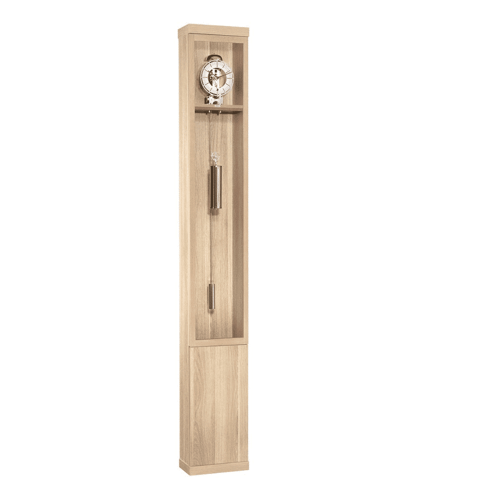 The Sawyer Hermle Oak Skeleton Grandfather Clock - 01245-050791