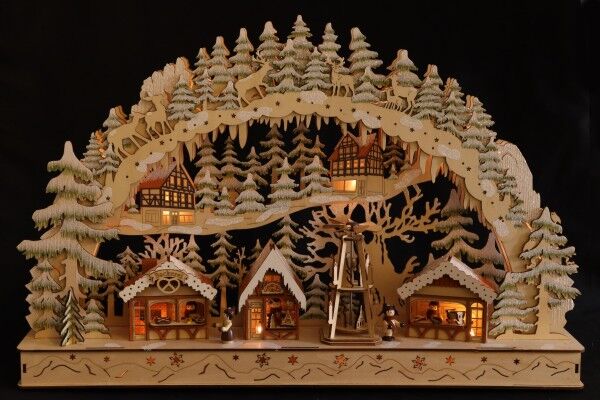 Wooden Village Light Scene - 990190 - Image 2