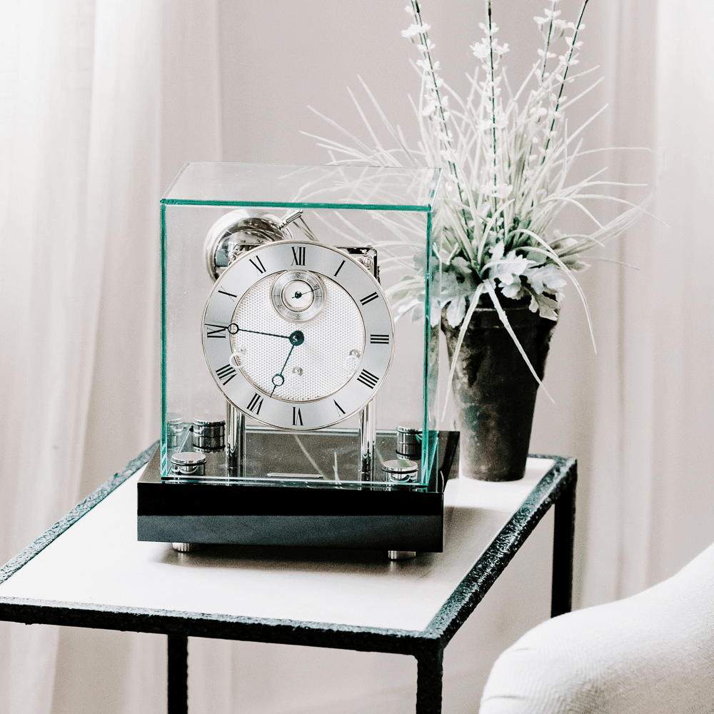 Chigwell Modern Glass Mantel Clock - 22801-740352 - Image 2