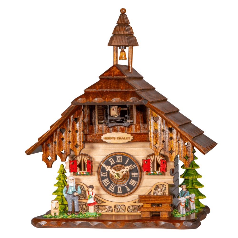 Engstler Heidi's Chalet Mantel Cuckoo Clock - 403310QM