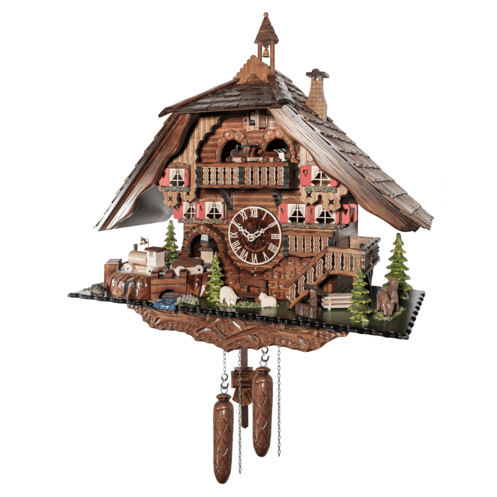 Engstler Train Cuckoo Clock - 48910QMT