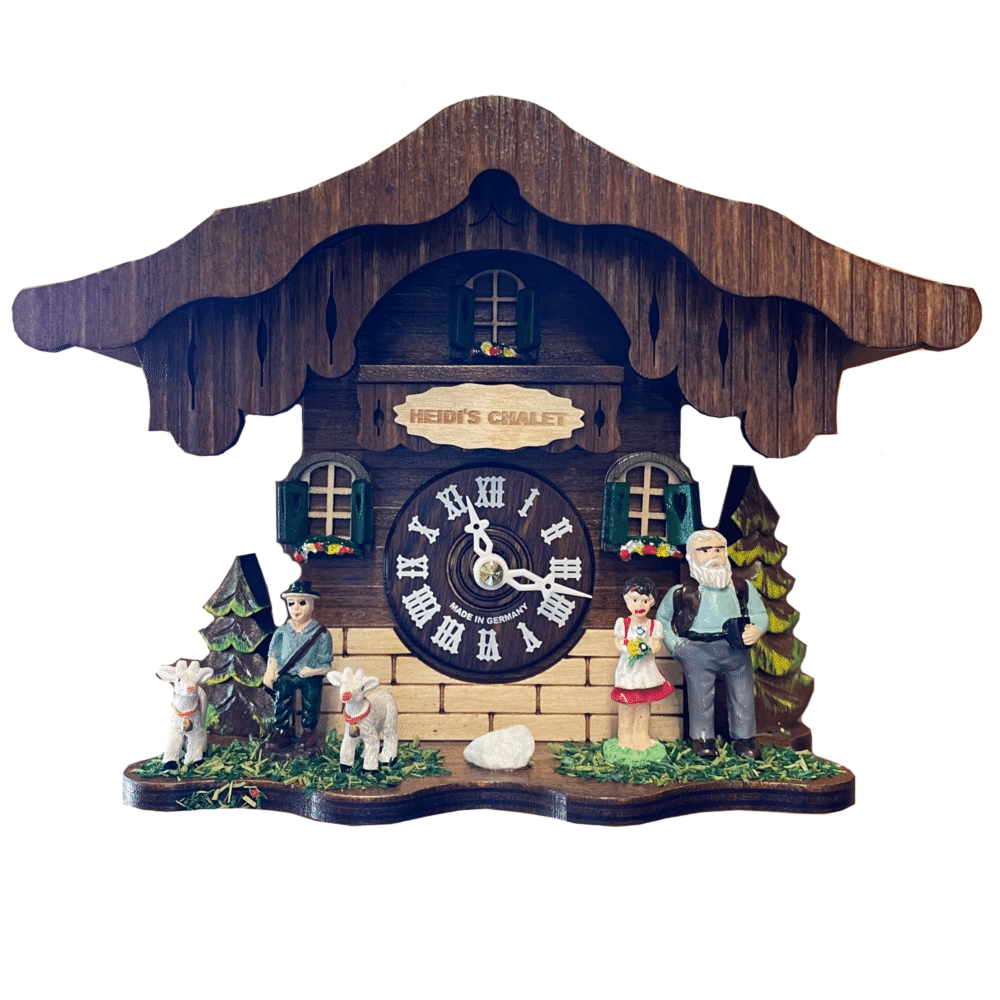 Heidi Haus Mantel Clock - 01523Q