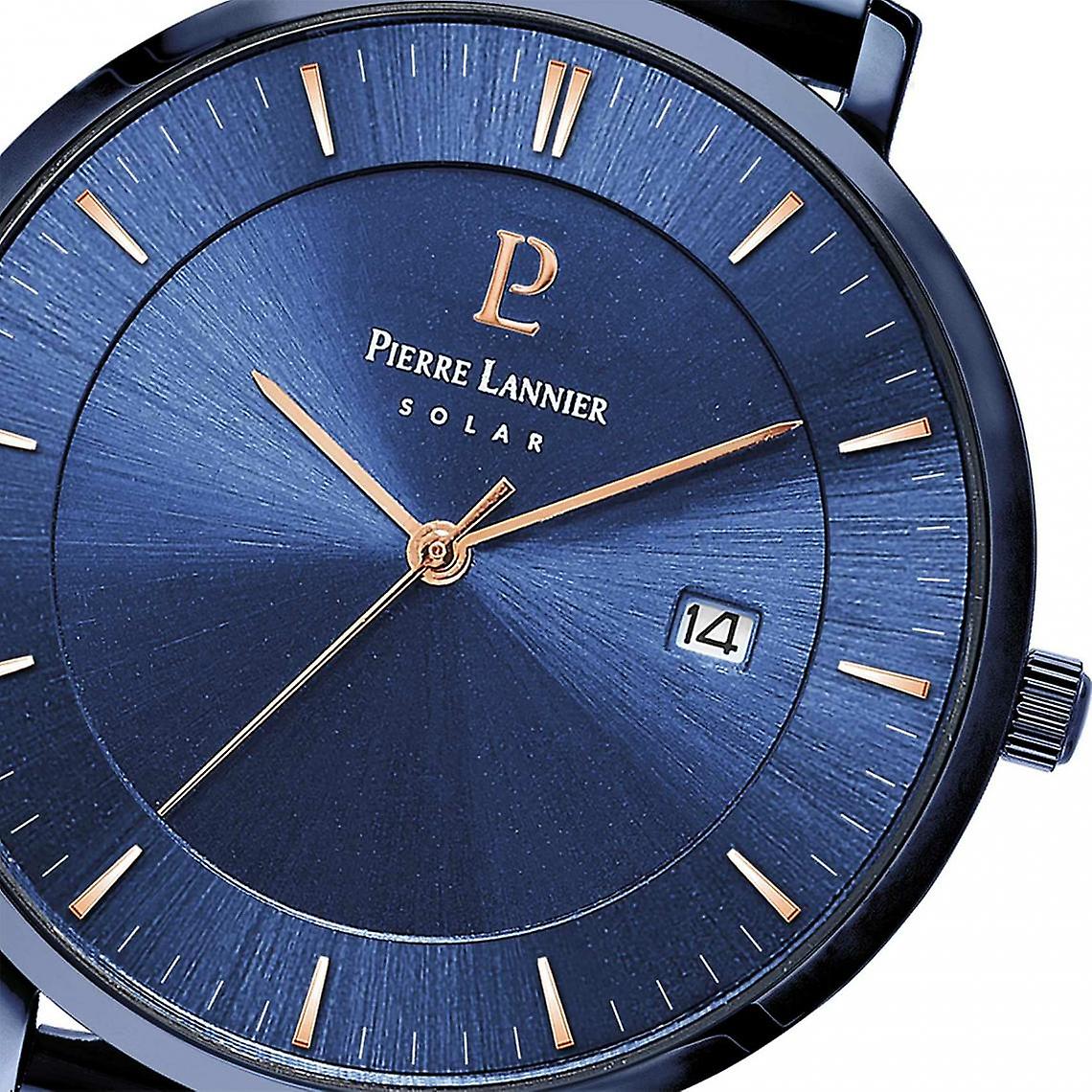 Men Watch INTI Blue Dial Blue Mesh Strap - 209G469 - Image 2
