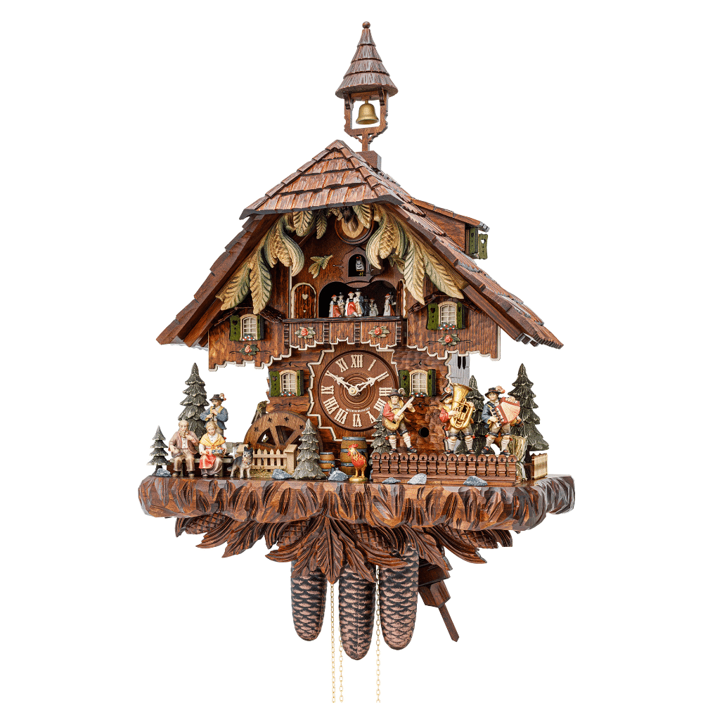 Hekas Oompah Band Cuckoo Clock - 3756-8T