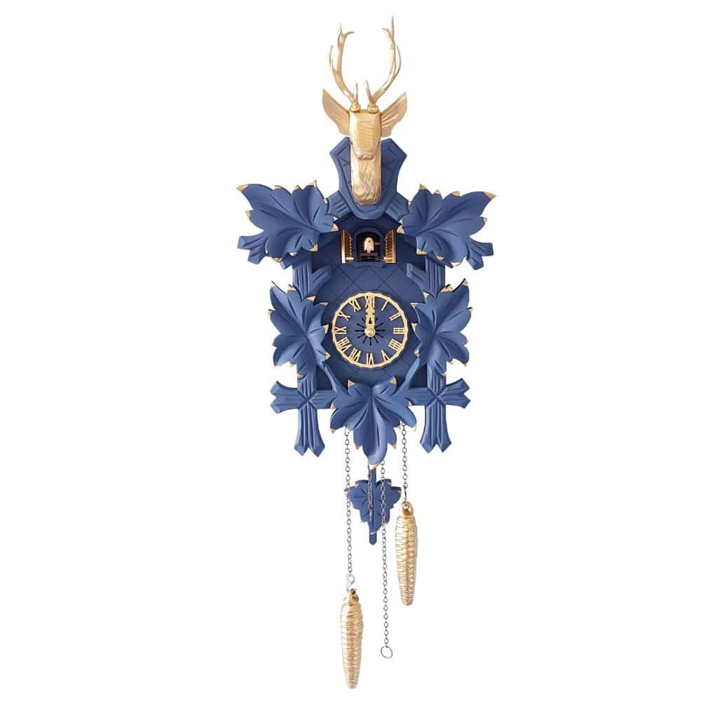 MyKuckoo Blue Beauty Cuckoo Clock – BLG-02-11