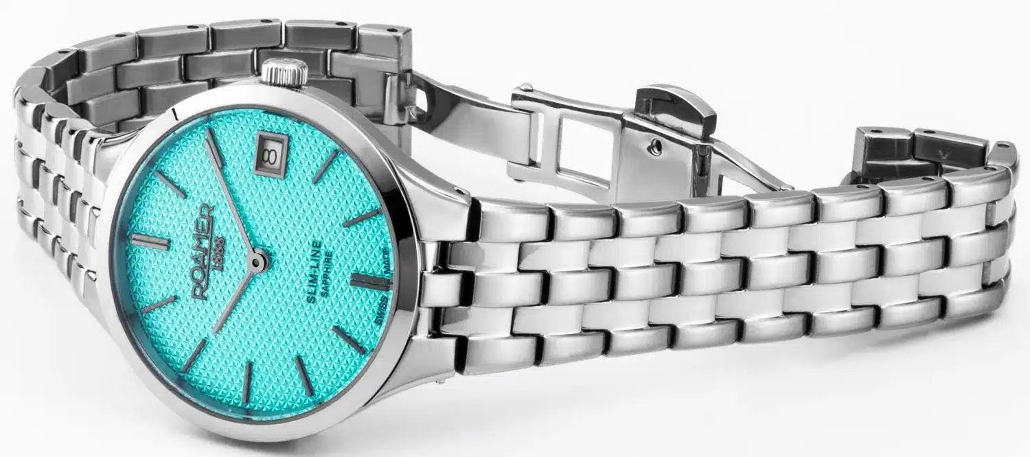 Roamer Ladies Classic Slimline Sky Blue - 512857 41 05 20 - Image 2