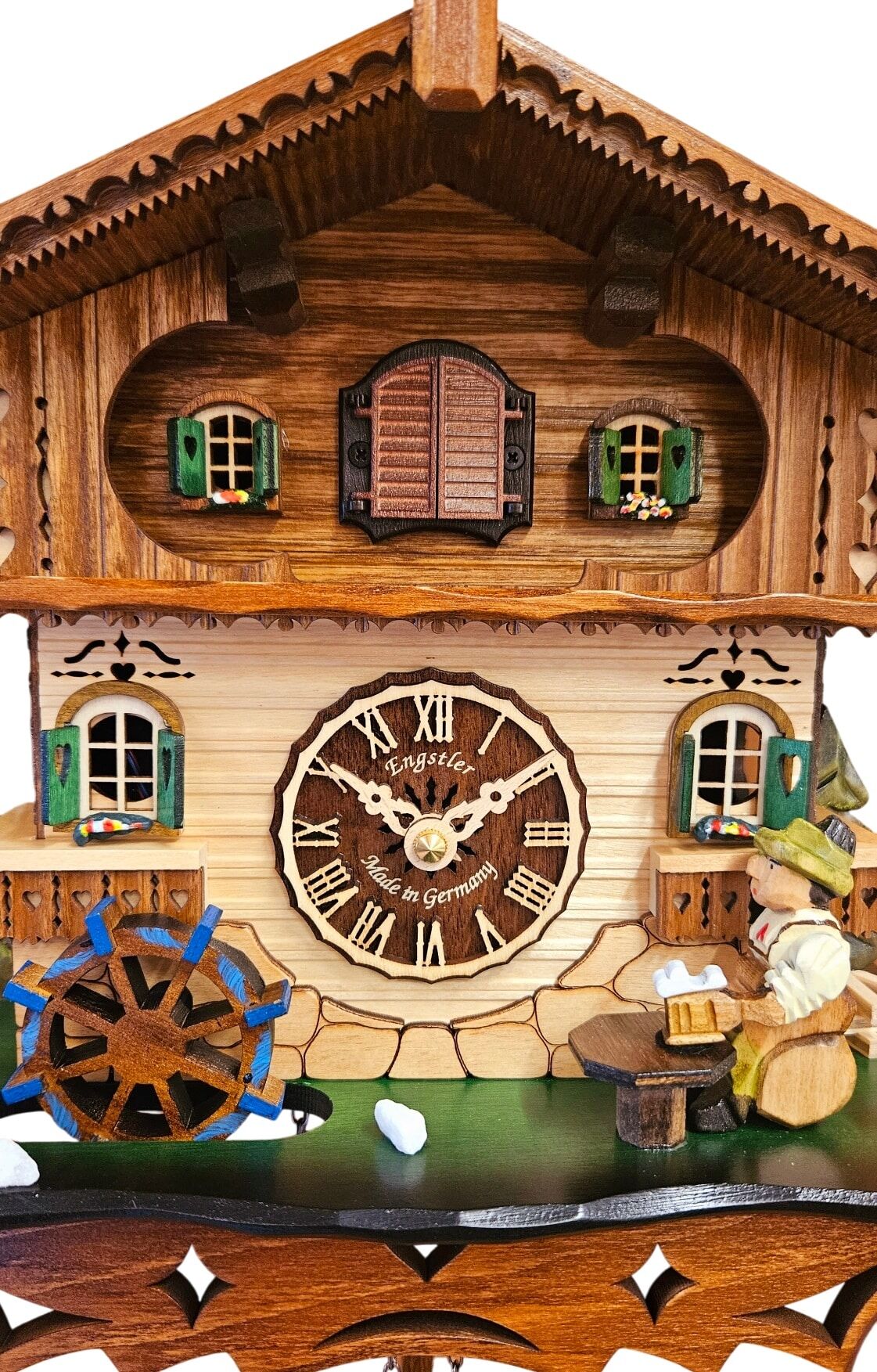Beer Drinker Quartz Cuckoo Clock With Music 411QM - Image 3