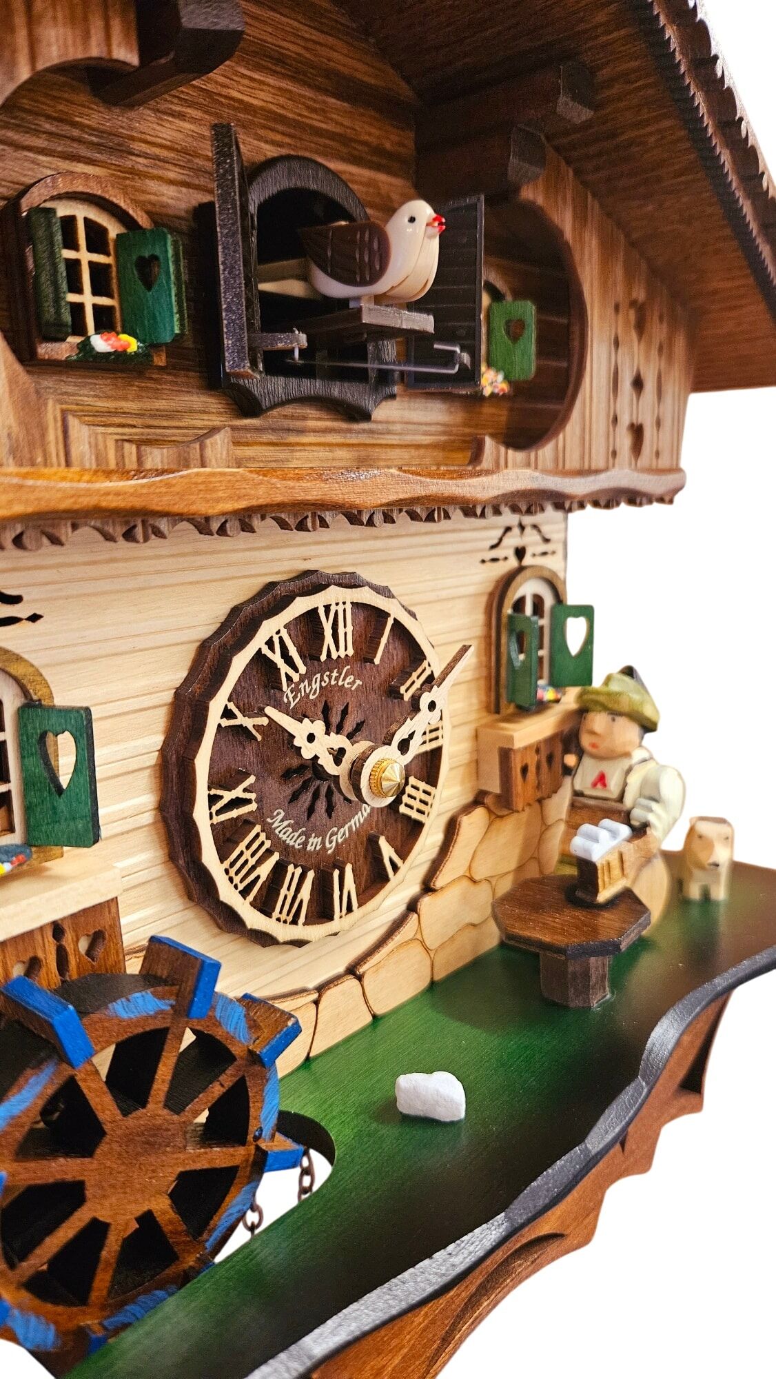 Beer Drinker Quartz Cuckoo Clock With Music 411QM - Image 2