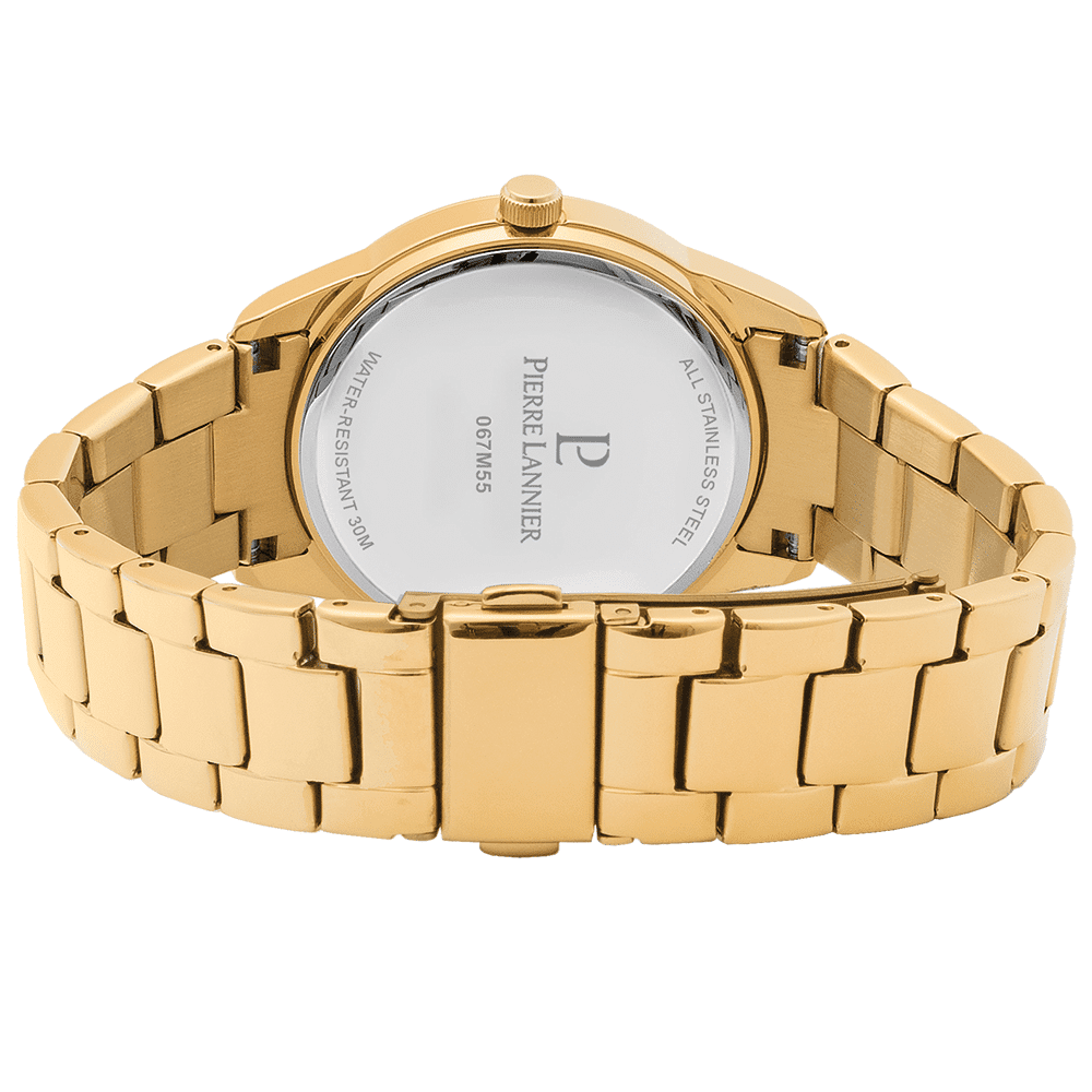 Roxane Watch with pink dial and stainless steel strap - 067M552 - Image 5