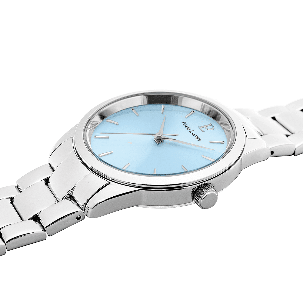 Roxane with baby blue dial and stainless steel strap - 069G661 - Image 3