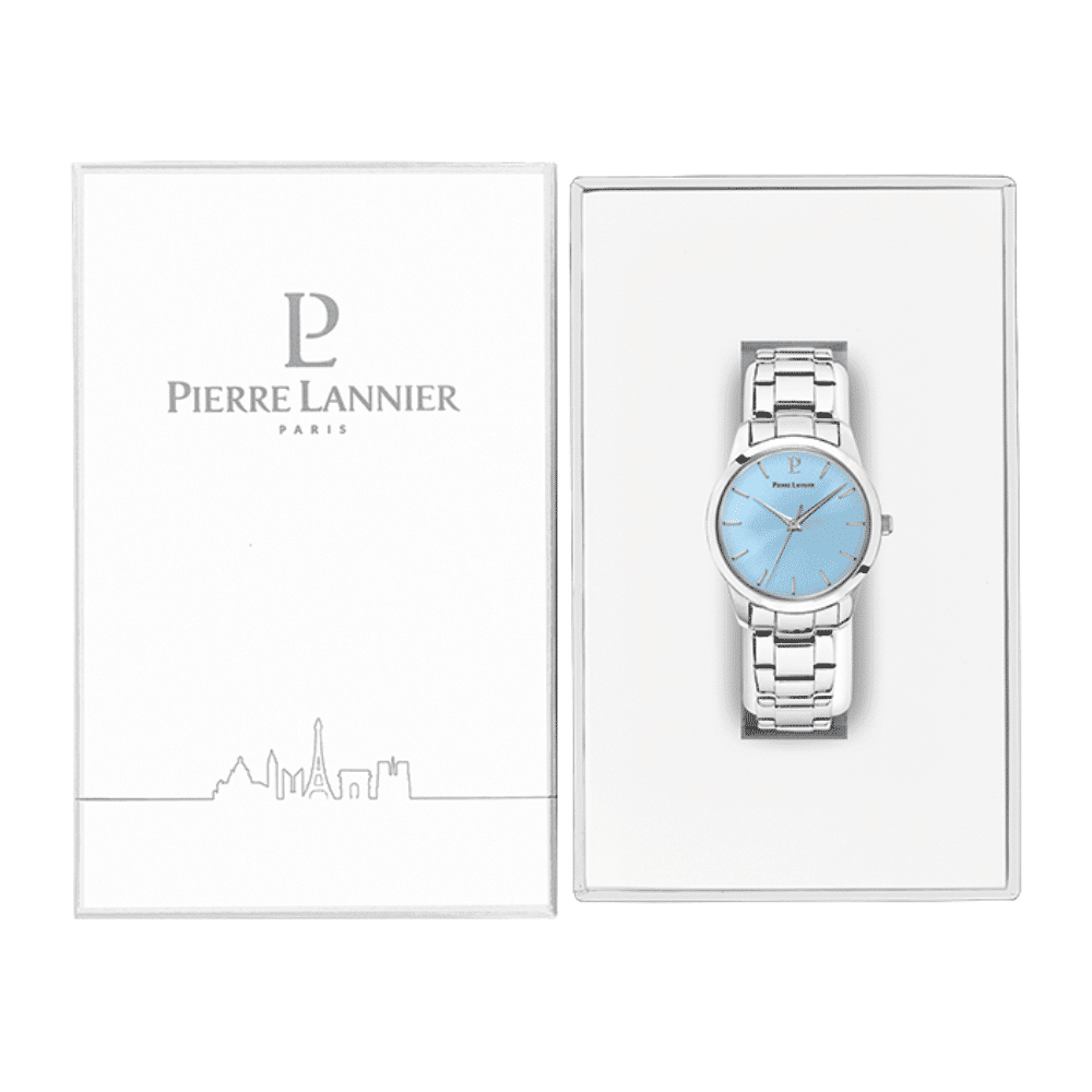 Roxane with baby blue dial and stainless steel strap - 069G661 - Image 4