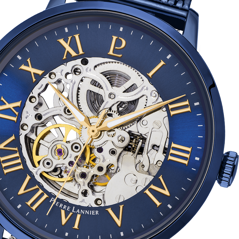 Automatic with blue dial and blue milanese strap - 318B468 - Image 3