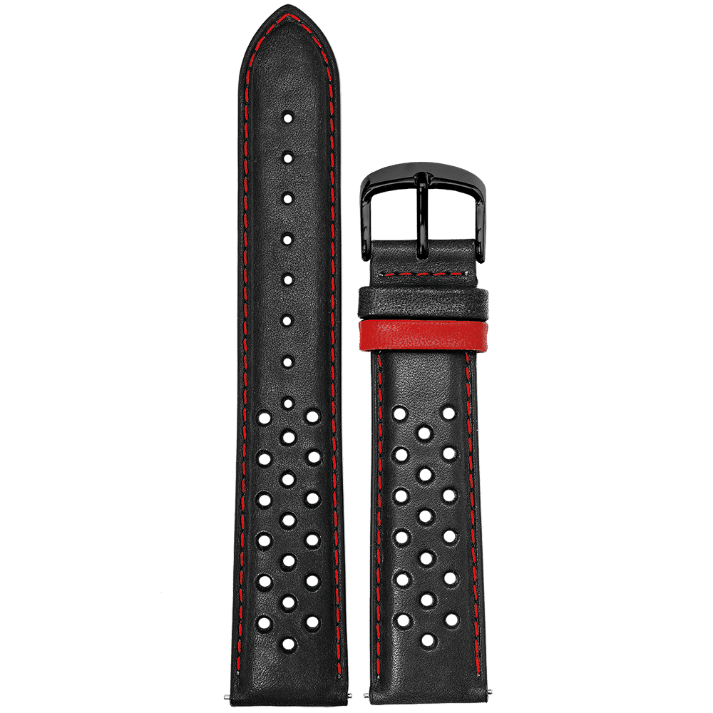 Mens set Paddock with black and red dial and two interchangeable straps - 385C439 - Image 2