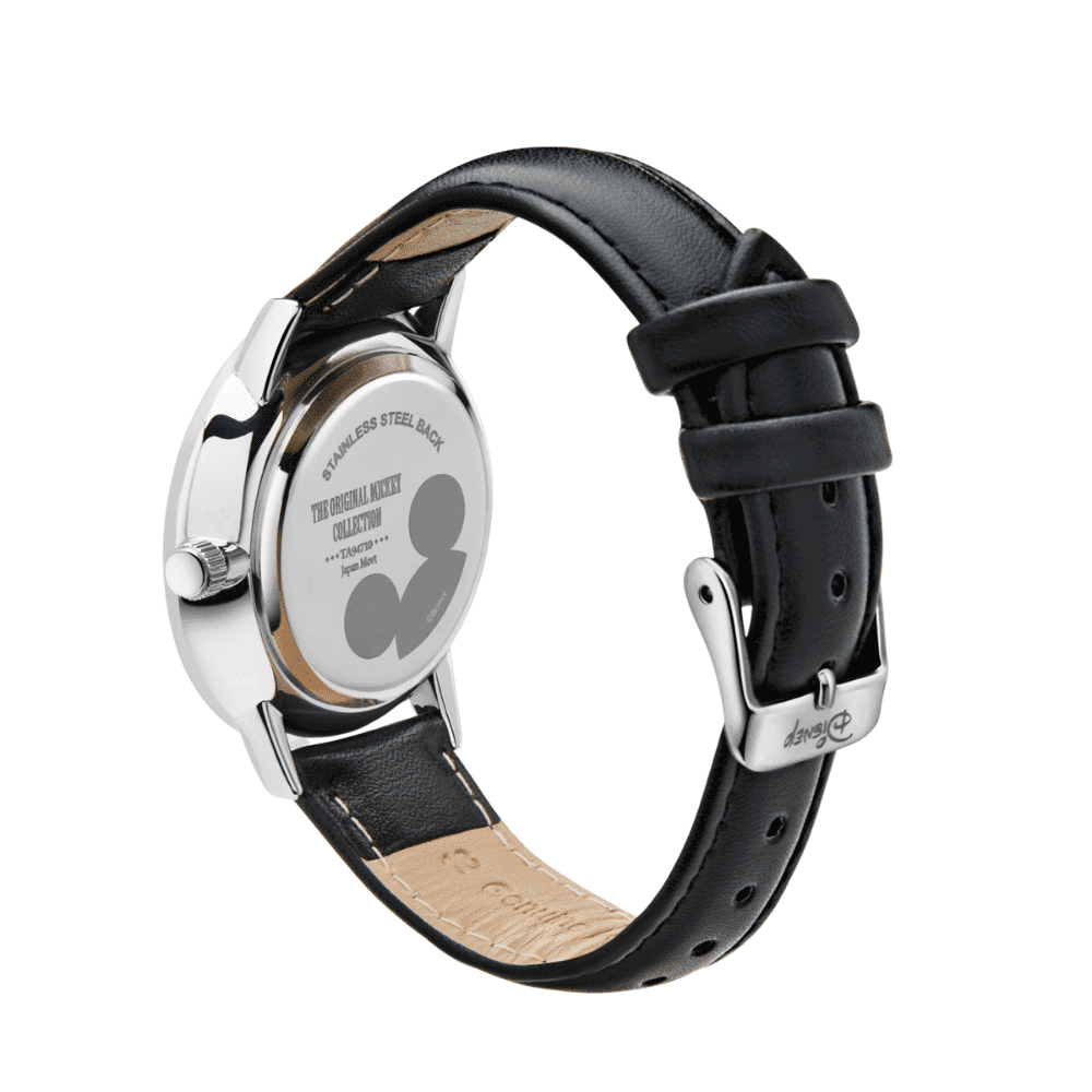 Disney Mickey Icon 38mm Black Leather - Image 3